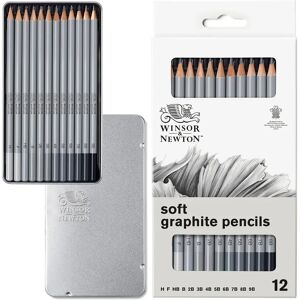 Winsor & Newton Studio Graphite Pencils - 12pc Set Winsor & Newton Studio Graphite Pencils - 12pc Set