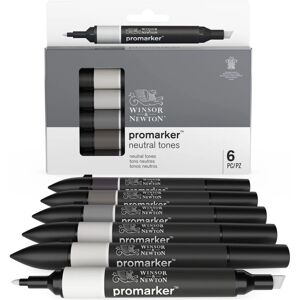 Sada 6 neutrálních markerů Winsor & Newton Sada 6 neutrálních markerů Winsor & Newton