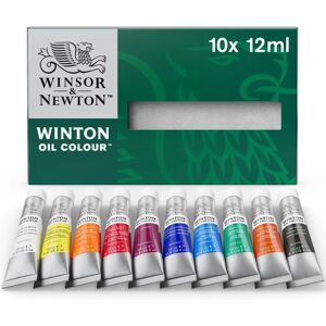 Ensemble de Couleurs à l'Huile Winton de 10 - Peintures à l'Huile - Publicité Ensemble de Couleurs à l'Huile Winton de 10 - Peintures à l'Huile - Publicité