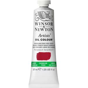 Winsor & Newton Artist's Oil Colour - Cadmium Free Red Deep - 37ml - Oil Paint Winsor & Newton Artist's Oil Colour - Cadmium Free Red Deep - 37ml - Oil Paint