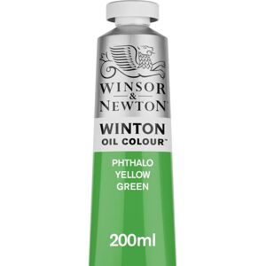 Winsor & Newton Winton Oil Colour Paint - Phthalo Yellow Green - 200ml Winsor & Newton Winton Oil Colour Paint - Phthalo Yellow Green - 200ml