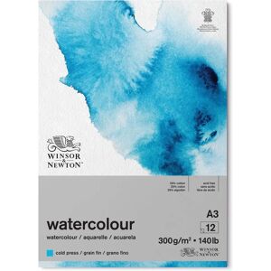 Winsor & Newton Watercolour Gummed Pads - 140lb/300gsm Winsor & Newton Watercolour Gummed Pads - 140lb/300gsm