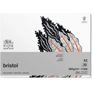 Winsor & Newton Bristol Board - 250gsm - 20 Blatt - Feindetailpapier Winsor & Newton Bristol Board - 250gsm - 20 Blatt - Feindetailpapier