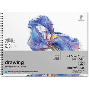 Winsor & Newton - Medium Grain Cartridge Pad Spiral - Publicité Winsor & Newton - Medium Grain Cartridge Pad Spiral - Publicité