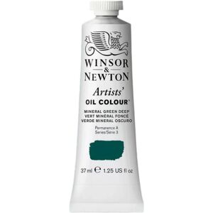 Winsor & Newton Artists' Oil Colours - Dark Green 37ml - Oil Paint Winsor & Newton Artists' Oil Colours - Dark Green 37ml - Oil Paint