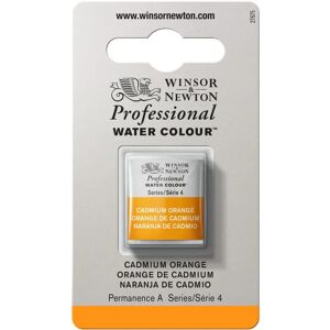 Winsor & Newton Professional Water Colour Half Pans - Cadmium Orange - Water Colour Half Pans Winsor & Newton Professional Water Colour Half Pans - Cadmium Orange - Water Colour Half Pans