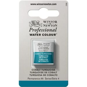 Winsor & Newton Cobalt Turquoise Watercolour Half Pan - Watercolour Paints Winsor & Newton Cobalt Turquoise Watercolour Half Pan - Watercolour Paints