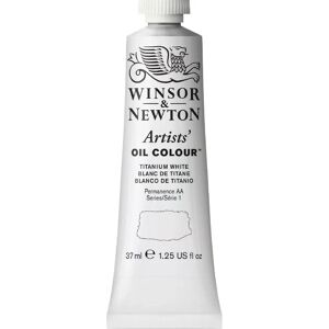 Winsor Newton Titanium White Oil Colour 37ml - Artist Grade Paint Winsor Newton Titanium White Oil Colour 37ml - Artist Grade Paint