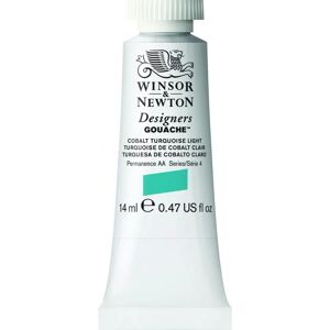 Winsor & Newton Designers Gouache - Cobalt Turquoise Light - 14ml Tubes Winsor & Newton Designers Gouache - Cobalt Turquoise Light - 14ml Tubes