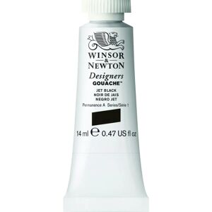 Winsor & Newton Designers Gouache Jet Black - Gouache Paint Winsor & Newton Designers Gouache Jet Black - Gouache Paint