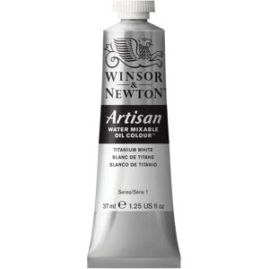 Winsor & Newton Titanium White Water Mixable Oil - 37ml - Oil Paint Winsor & Newton Titanium White Water Mixable Oil - 37ml - Oil Paint