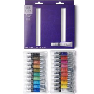 Winsor & Newton Artisan Water Mixable Oil Colours - Set of 20 x 12ml Winsor & Newton Artisan Water Mixable Oil Colours - Set of 20 x 12ml