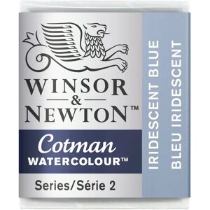 Winsor & Newton Waterverf Iridescent Blue Half Pan - Waterverf Winsor & Newton Waterverf Iridescent Blue Half Pan - Waterverf