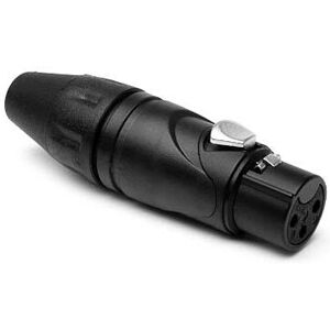 Changeur de genre de câble Amphenol AX3FB - XLR femelle 3 broches noir - Publicité Changeur de genre de câble Amphenol AX3FB - XLR femelle 3 broches noir - Publicité