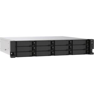 QNAP TS-1273AU-RP-8G NAS 12 Bay Black Grey Aluminium QNAP TS-1273AU-RP-8G NAS 12 Bay Black Grey Aluminium