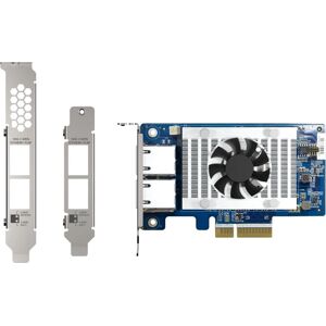 QNAP QXG-10G2T-X710 Netwerkkaart - Dual 10GbE PCIe 3.0 QNAP QXG-10G2T-X710 Netwerkkaart - Dual 10GbE PCIe 3.0