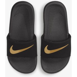 Nike Kawa Slide GS - Black/Metallic Gold Nike Kawa Slide GS - Black/Metallic Gold