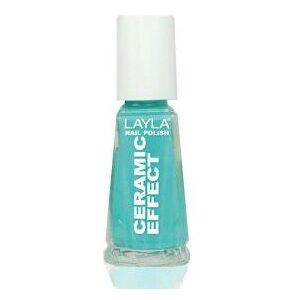 Layla Cosmetics Keramische Effect Turquoise Nagellak - Nagellak Layla Cosmetics Keramische Effect Turquoise Nagellak - Nagellak