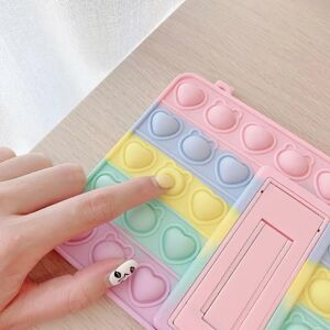 Pop-it Model - Colorful Silicone Bubble Fidget Case for iPad - Stress Relief Pop-it Model - Colorful Silicone Bubble Fidget Case for iPad - Stress Relief
