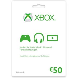 Microsoft Xbox LIVE Lahjakortti 50€ Videopelikonsoli - Lahjakortti Microsoft Xbox LIVE Lahjakortti 50€ Videopelikonsoli - Lahjakortti