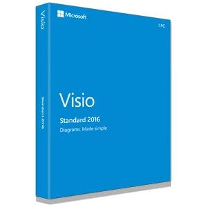 Microsoft Visio Standard 2016 - Editor Gráfico Microsoft Visio Standard 2016 - Editor Gráfico