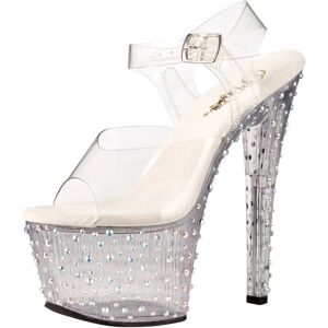 Sandales plateforme à strass multicolores Pleaser Stardance-708 - Sandales - Publicité Sandales plateforme à strass multicolores Pleaser Stardance-708 - Sandales - Publicité