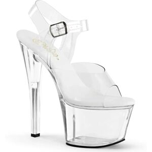 Pleaser Sky-308vl Clr/clr - Sandales - Publicité Pleaser Sky-308vl Clr/clr - Sandales - Publicité