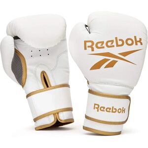Reebok Gold/White Boxing Gloves - 12oz, Unisex, Sparring, MMA Reebok Gold/White Boxing Gloves - 12oz, Unisex, Sparring, MMA