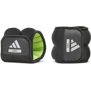 Adidas Wrist Weights - 1.5kg, Black, Green - Wrist weights for fitness Adidas Wrist Weights - 1.5kg, Black, Green - Wrist weights for fitness