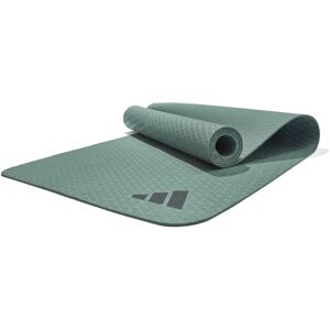 Adidas Fitness Mat - 176x61cm - Non-slip - 4mm - Green Adidas Fitness Mat - 176x61cm - Non-slip - 4mm - Green