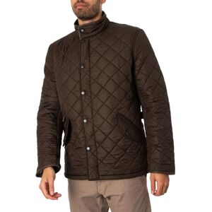 Chubasquero acolchado Barbour Powell - Verde oliva - Ajuste ceñido Chubasquero acolchado Barbour Powell - Verde oliva - Ajuste ceñido