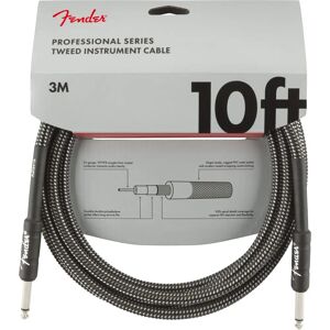 Fender Professional Series 10ft Instrument Cable - Grey Tweed Fender Professional Series 10ft Instrument Cable - Grey Tweed