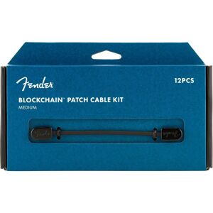 Kit de câbles de patch Fender Blockchain Moyen - Noir - Kit de câbles de patch Kit de câbles de patch Fender Blockchain Moyen - Noir - Kit de câbles de patch