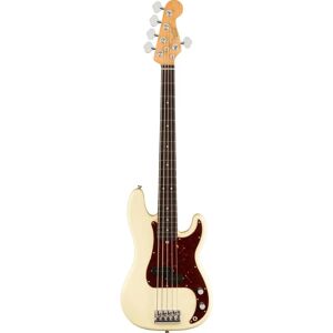Fender American Professional II Precision Bass V RW Olympic White - E-Bass Fender American Professional II Precision Bass V RW Olympic White - E-Bass