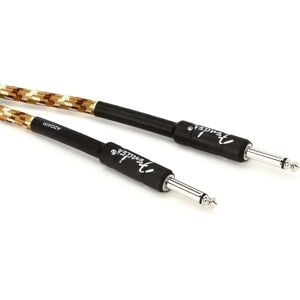 Fender Brown-Yellow 5.5m Instrument Cable - Straight Fender Brown-Yellow 5.5m Instrument Cable - Straight