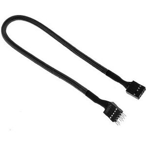 Extension audio BitFenix - Câble noir 0,3m Extension audio BitFenix - Câble noir 0,3m