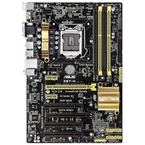 ASUS Z87-K Intel Z87 LGA 1150 ATX Motherboard - Supports 4th Gen CPUs ASUS Z87-K Intel Z87 LGA 1150 ATX Motherboard - Supports 4th Gen CPUs