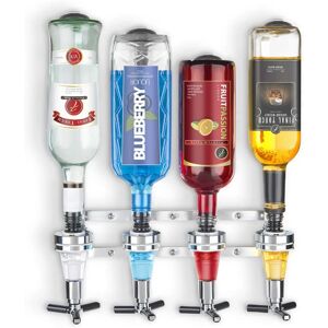 Final Touch Wall Mounted Drinks Dispenser - Holds 4 Bottles Final Touch Wall Mounted Drinks Dispenser - Holds 4 Bottles