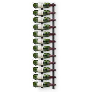 Final Touch Wall-Mounted Metal Wine Rack - 24 Bottle Support Final Touch Wall-Mounted Metal Wine Rack - 24 Bottle Support