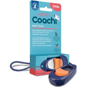 Coachi Multi-Clicker - Accessoire pour chien - Contrôle du volume réglable - Marine Coachi Multi-Clicker - Accessoire pour chien - Contrôle du volume réglable - Marine