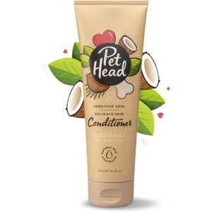 Pet Head Pet Conditioner Sensitive Soul Coconut Dog 250ml - Dog Conditioner Pet Head Pet Conditioner Sensitive Soul Coconut Dog 250ml - Dog Conditioner