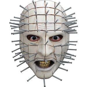Masque en latex Pinhead de Ghoulish Productions - Costume de film d'horreur - Taille unique adulte - Publicité Masque en latex Pinhead de Ghoulish Productions - Costume de film d'horreur - Taille unique adulte - Publicité