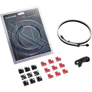 Taśma LED RGB Neon M5 od Phanteks - 550mm, Cyfrowa, Mocowania Taśma LED RGB Neon M5 od Phanteks - 550mm, Cyfrowa, Mocowania