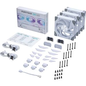 Phanteks White 120mm Fan Pack - High-Performance RGB Fans Phanteks White 120mm Fan Pack - High-Performance RGB Fans