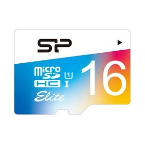 Silicon Power Elite 16 GB MicroSDHC UHS-I Classe 10 - Scheda di memoria Silicon Power Elite 16 GB MicroSDHC UHS-I Classe 10 - Scheda di memoria