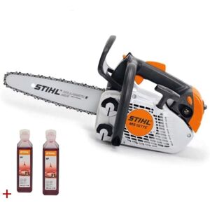 Scie à chaîne légère Stihl MS 151 TC-E - Outil de jardin - Publicité Scie à chaîne légère Stihl MS 151 TC-E - Outil de jardin - Publicité