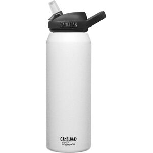 CamelBak Eddy Vacuum Insulated Stainless Steel Bottle Filtered By Lifestraw 1L - White CamelBak Eddy Vacuum Insulated Stainless Steel Bottle Filtered By Lifestraw 1L - White