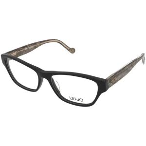 Liu Jo LJ2634 001 Ebony Black Rectangle Eyewear Frames - Eyewear Frames Liu Jo LJ2634 001 Ebony Black Rectangle Eyewear Frames - Eyewear Frames