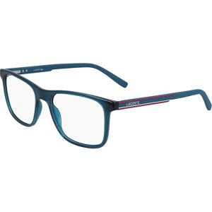 Lacoste L2848 Transparent Blue Eyewear Frames - Eyewear Frames Lacoste L2848 Transparent Blue Eyewear Frames - Eyewear Frames