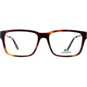 Lacoste L2867 Havana Square Glasses - Men Lacoste L2867 Havana Square Glasses - Men